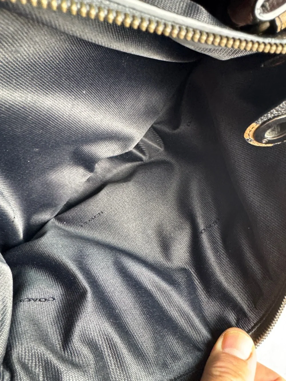 Coach Turnlock Borough Bag in Floral Print Leather. - Picture 14 of 16